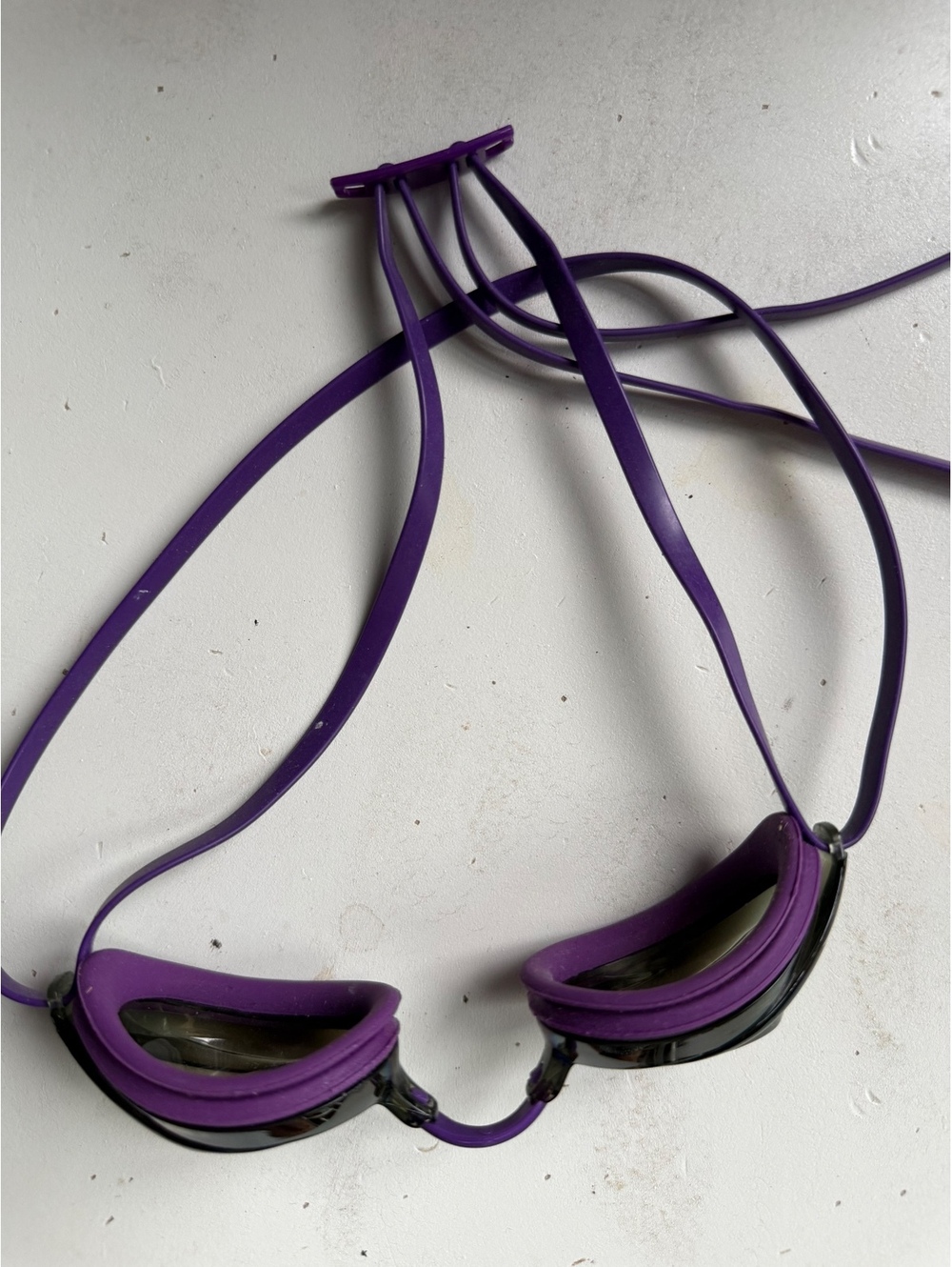 Speedo Vanquisher 2.0 Mirror Purple Swim Goggles